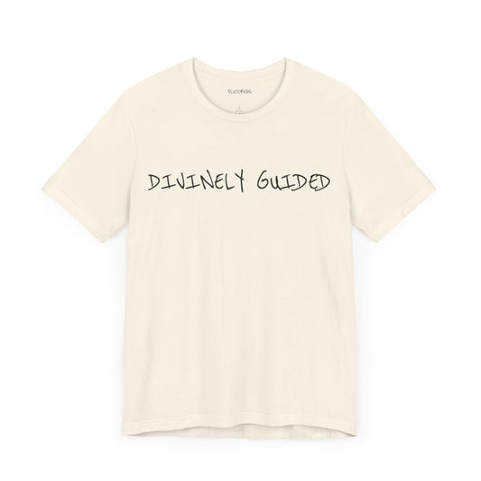 DIVINELY GUIDED TEE - NATURAL