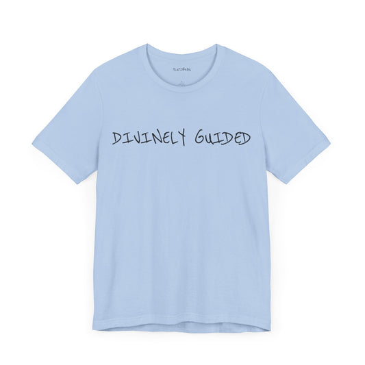 DIVINELY GUIDED TEE - BABY BLUE
