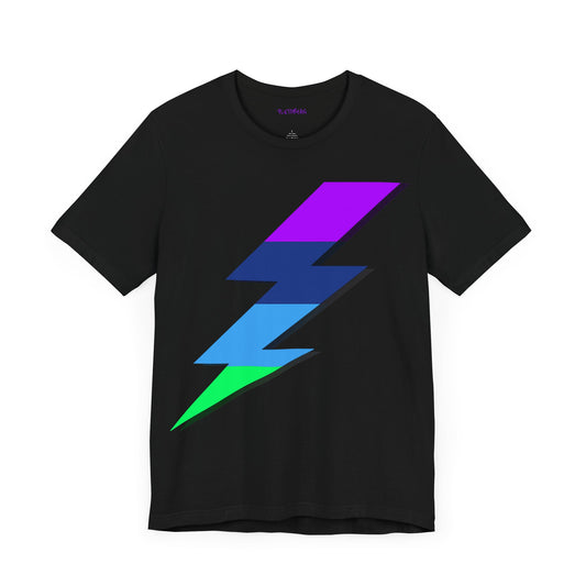 LIGHTNING BOLT TEE - BLACK
